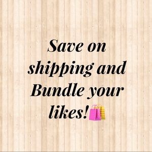 Bundle and save on shipping